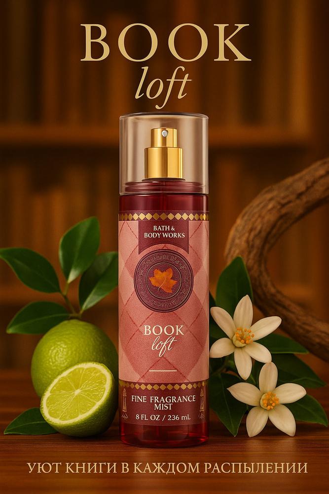 Bath and Body Works Book Loft Body Mist